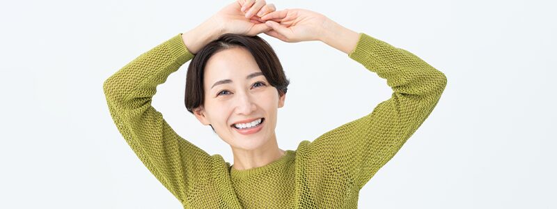 肩の可動域改善のイメージ