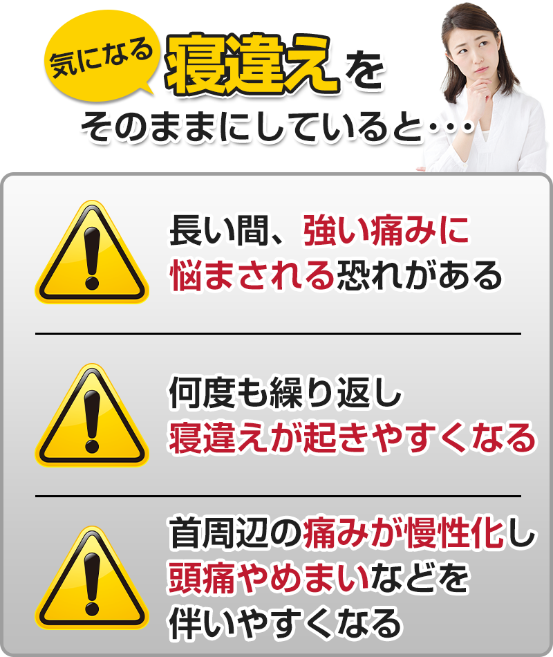 そのままにしていると…